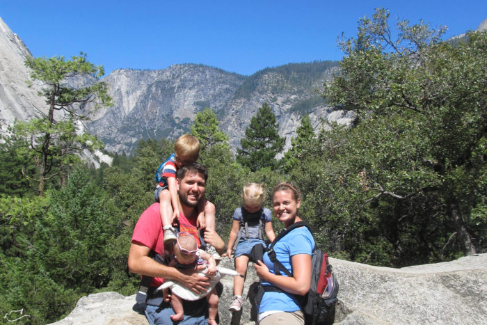 Enjoying Yosemite National Park as a family. 3 National Parks in California for families to enjoy.