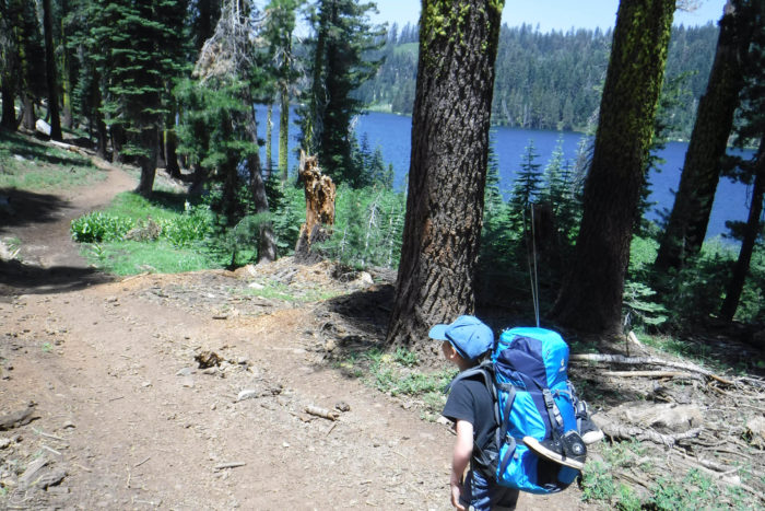 preparing your child for their first overnight hike, Hike for Grayson