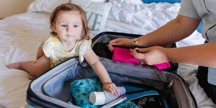 Packing tips for families and a free packing list printable.