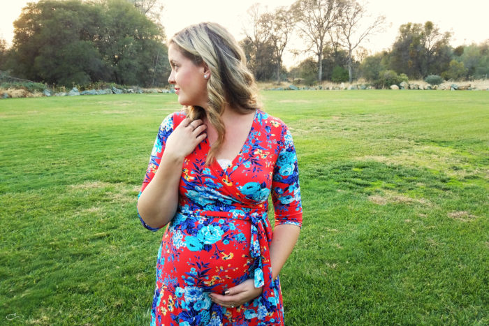 Pinkblush maternity dress and seven years of blogging