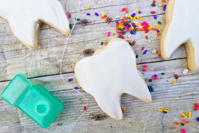 Justine Young, lifestyle blogger, shares her favorite sugar cookie recipe and some tips for having a healthy smile.