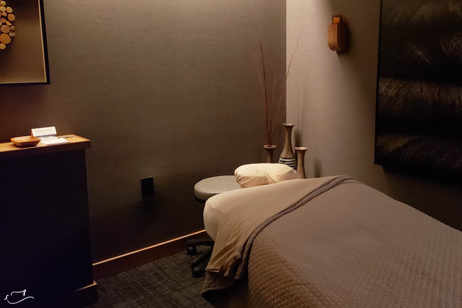 a spa near Yosemite at rush creek lodge - Little Dove Blog