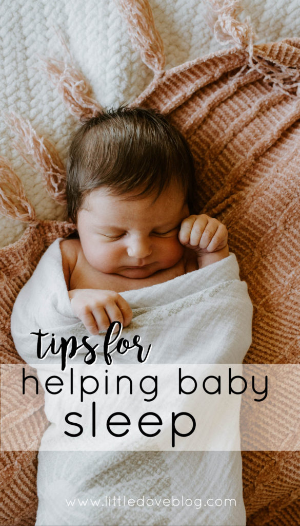 how to get your baby to sleep through the night - Little Dove Blog