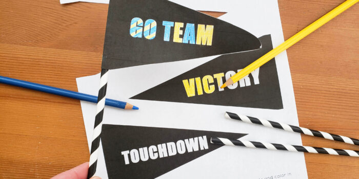 Football party printables.