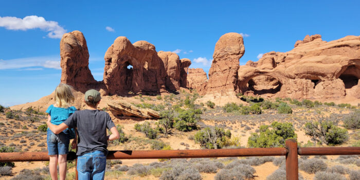 What to do at Arches National Park with kids.